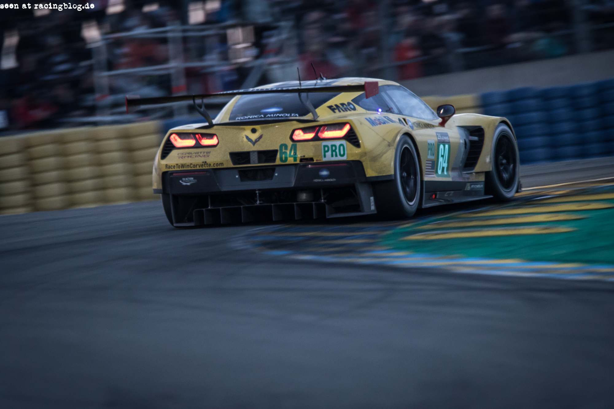 #64 CORVETTE RACING – GM (USA) / MICHELIN / CHEVROLET CORVETTE C7.R / Oliver GAVIN (GBR) / Tommy MILNER (USA) / Jordan TAYLOR (USA)Le Mans 24 Hour – Circuit des 24H du Mans – Le Mans – France