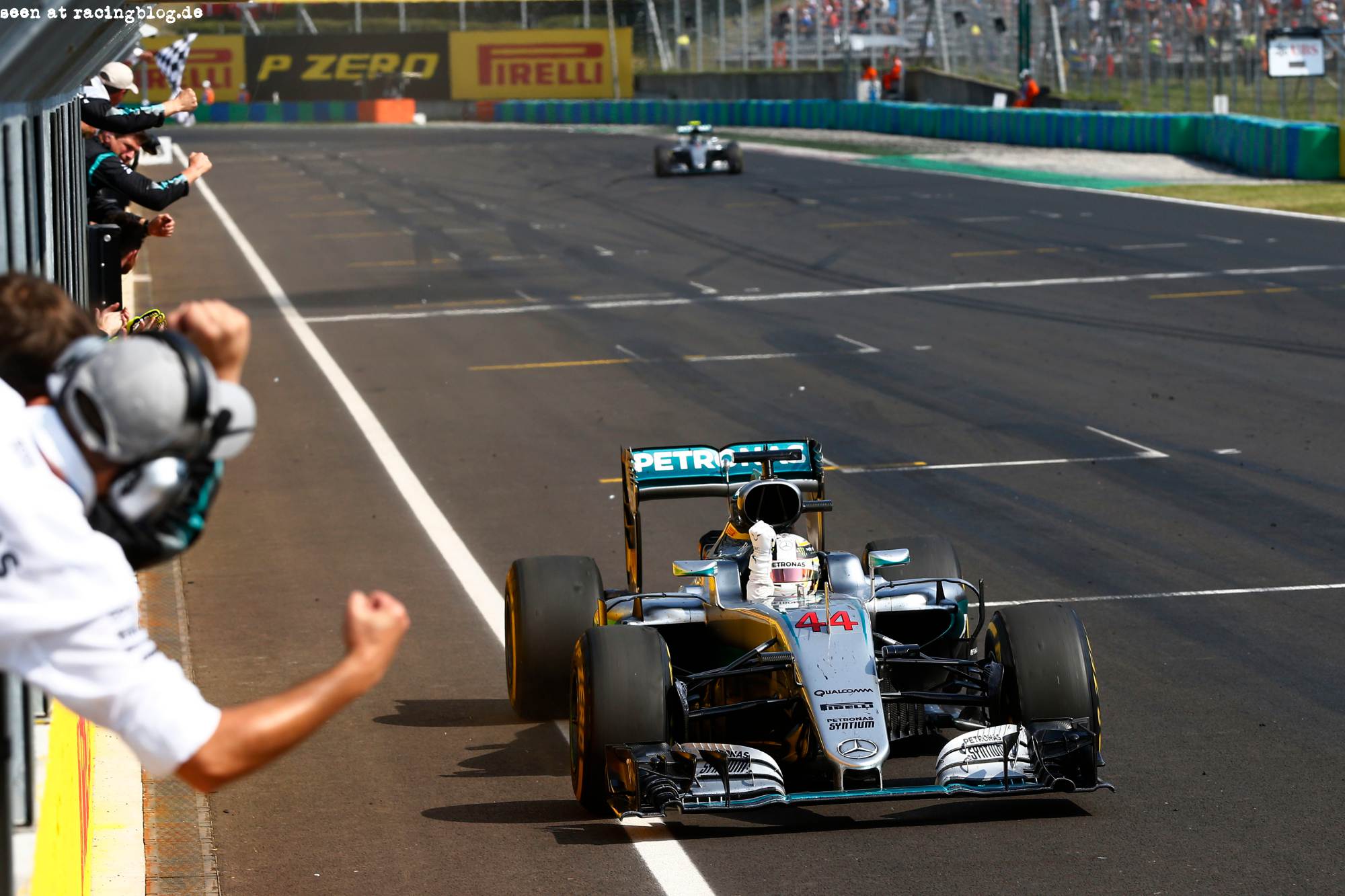 2016 Hungarian Grand Prix, Sunday