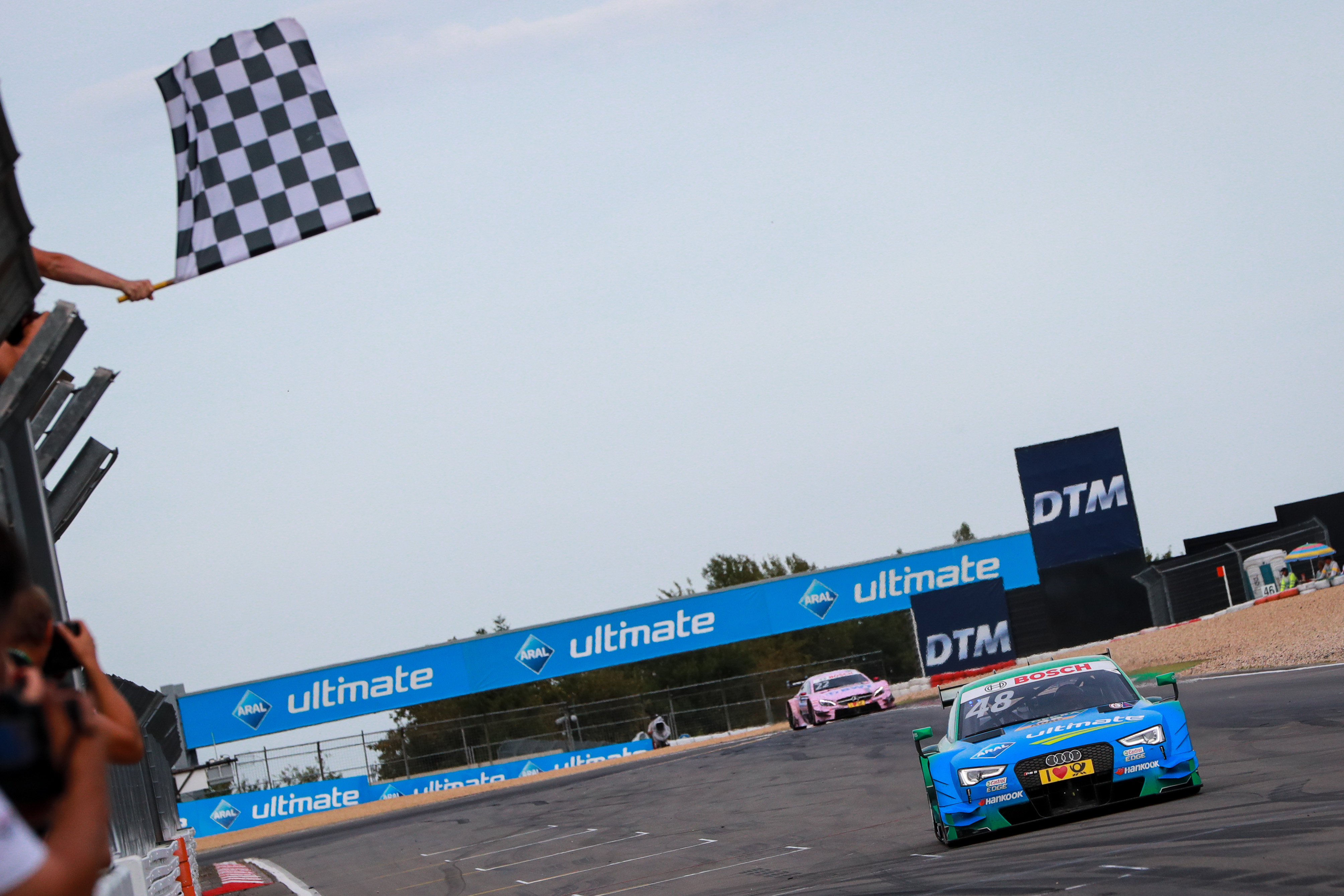 Motorsports: DTM race Nürburgring