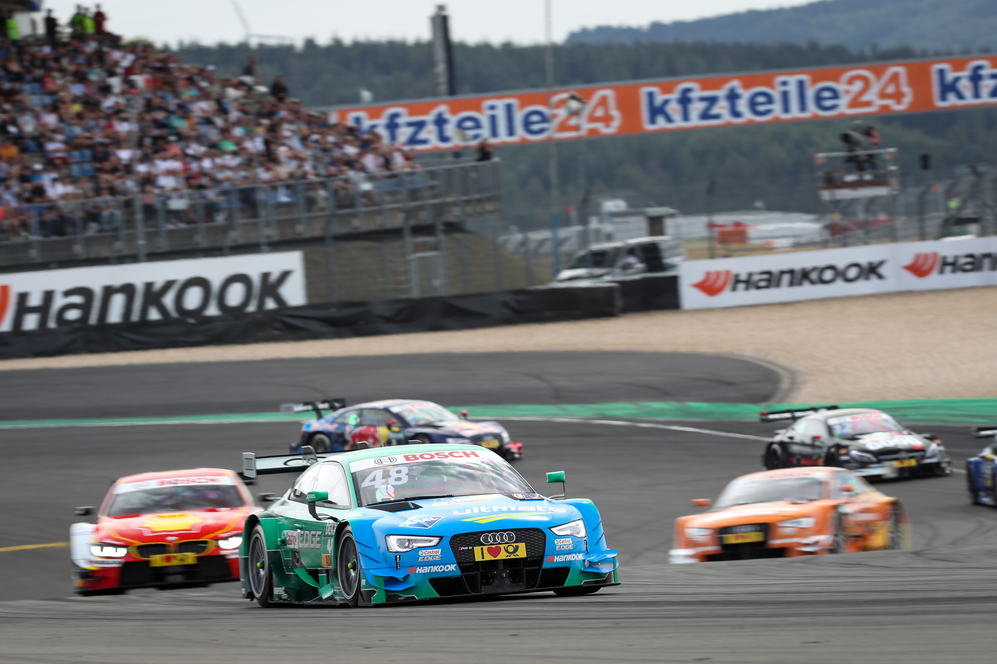 Motorsports: DTM race Nürburgring