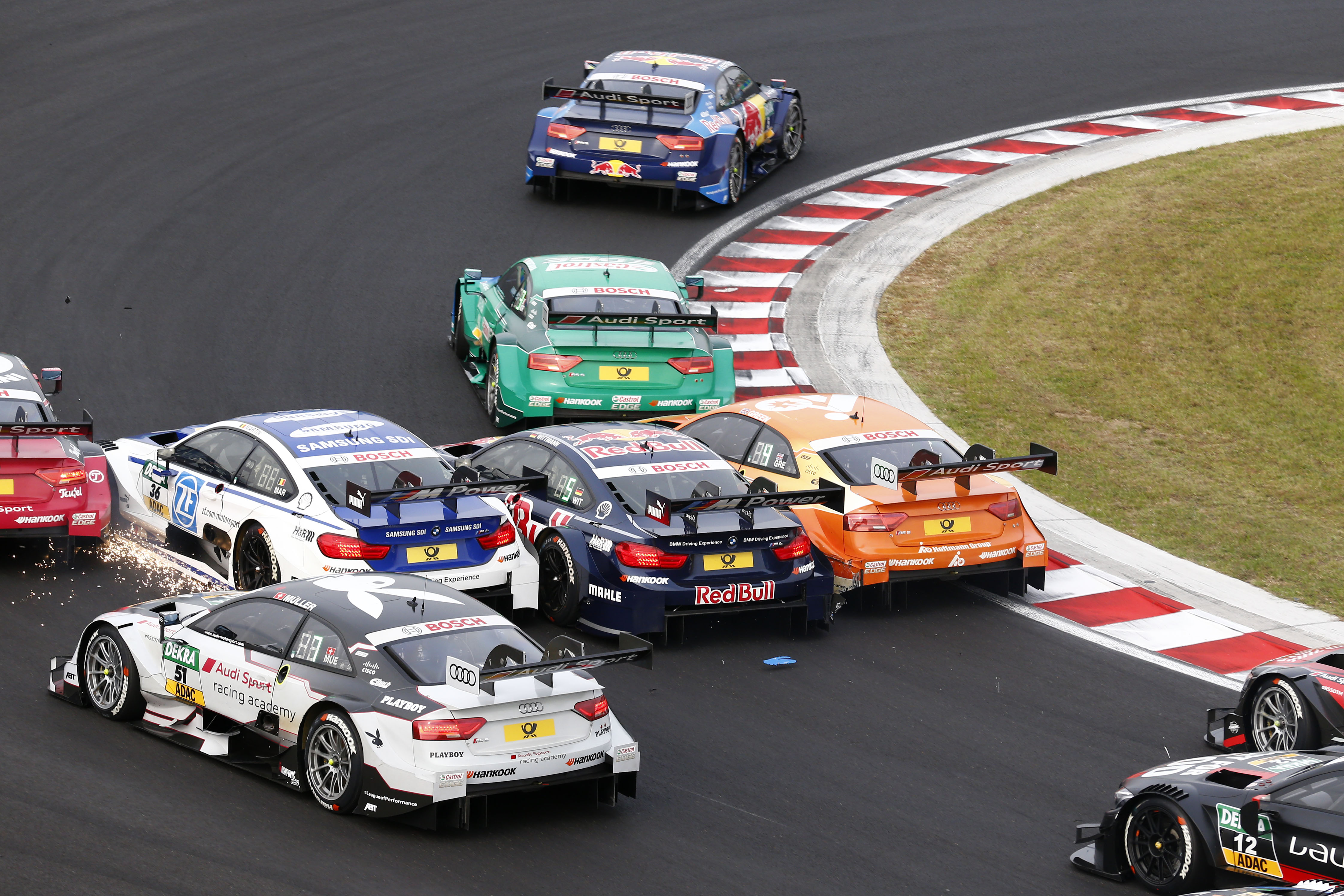 Motorsports: DTM race Budapest