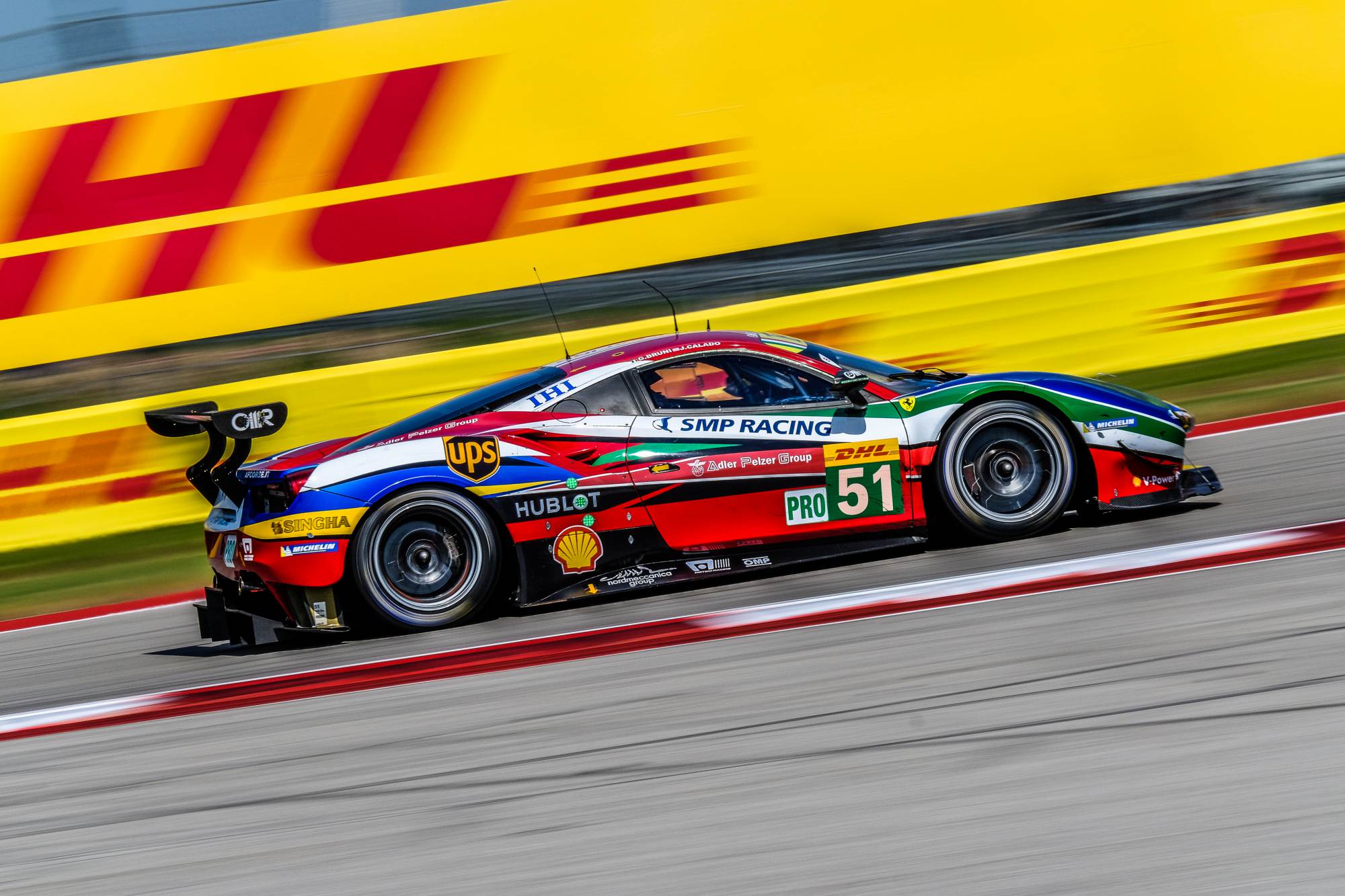 CAR #51 / AF CORSE / Ferrari 488 GTE – WEC 6 Hours of Circuit of the Americas – Circuit of the Americas – Austin – America –