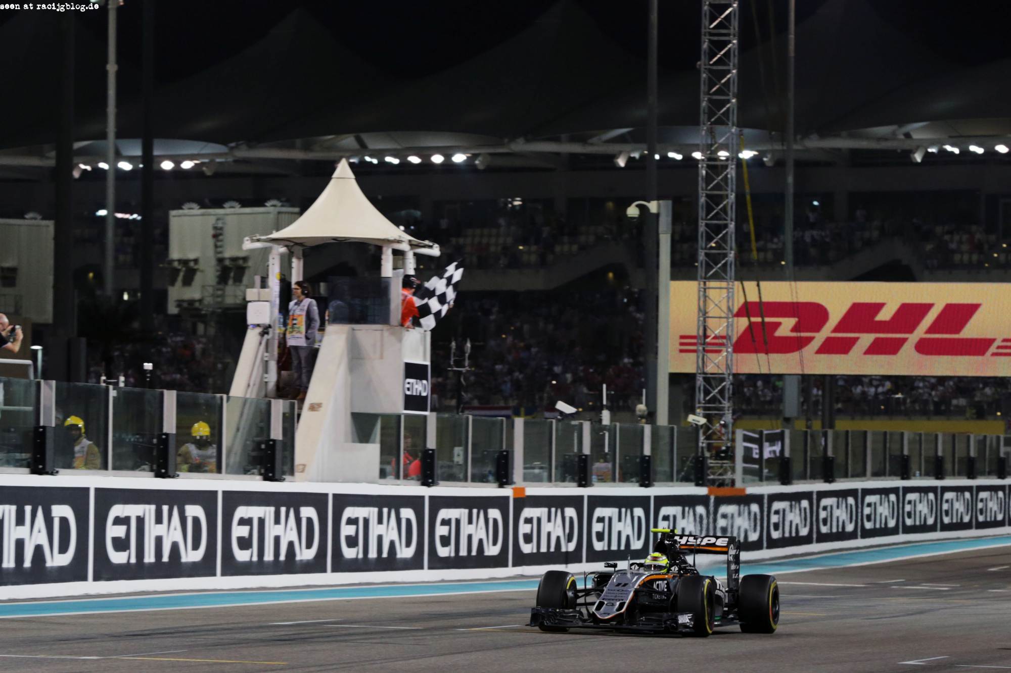 Motor Racing – Formula One World Championship – Abu Dhabi Grand Prix – Race Day – Abu Dhabi, UAE