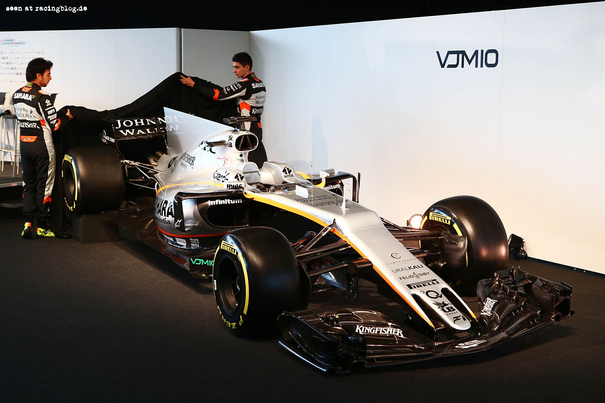 Motor Racing – Sahara Force India F1 VJM10 Launch – Silverstone, England