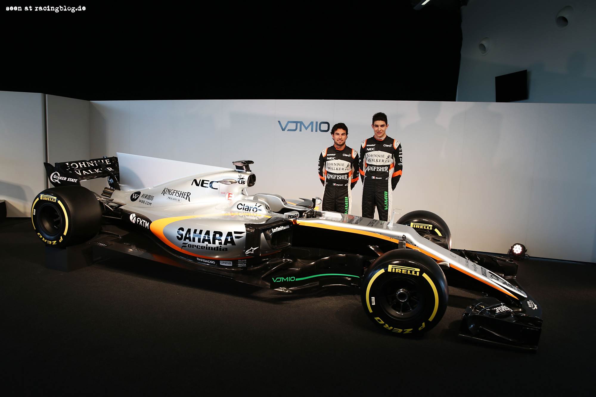 Motor Racing – Sahara Force India F1 VJM10 Launch – Silverstone, England