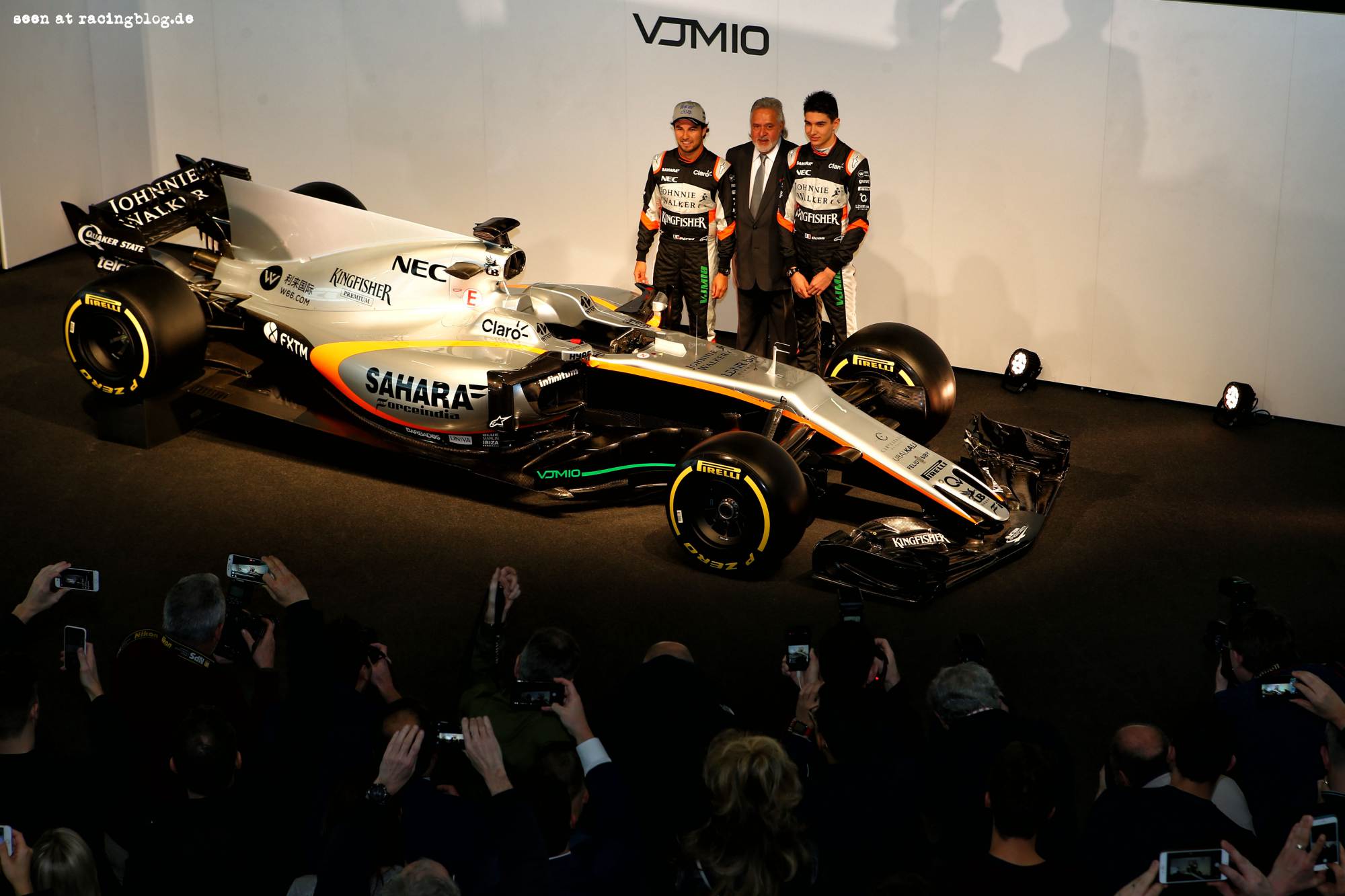 Motor Racing – Sahara Force India F1 VJM10 Launch – Silverstone, England