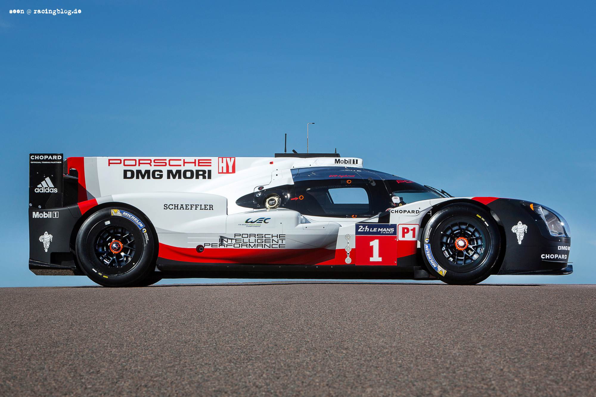 Porsche 919 Hybrid, Modell 2017