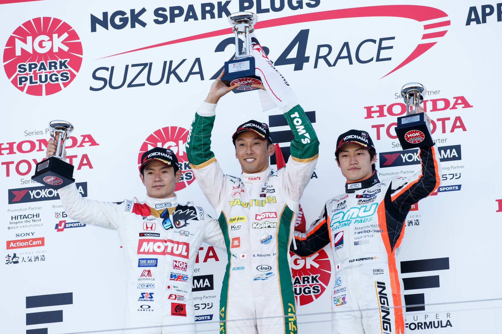 Super Formula 2017 Podium 2