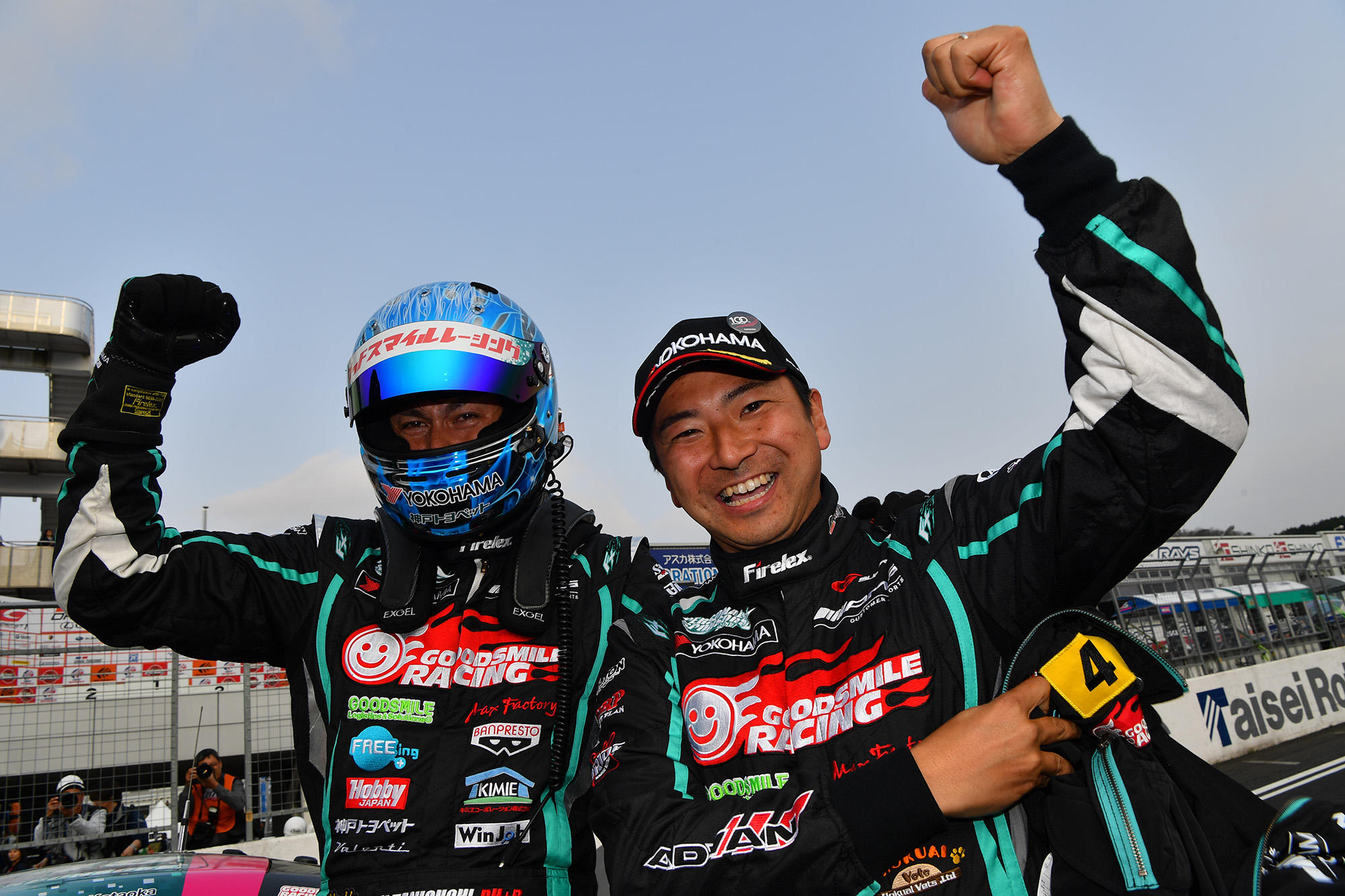 Super GT Okayama 2017 Nobuteru Taniguchi Tatsuya Kataoka
