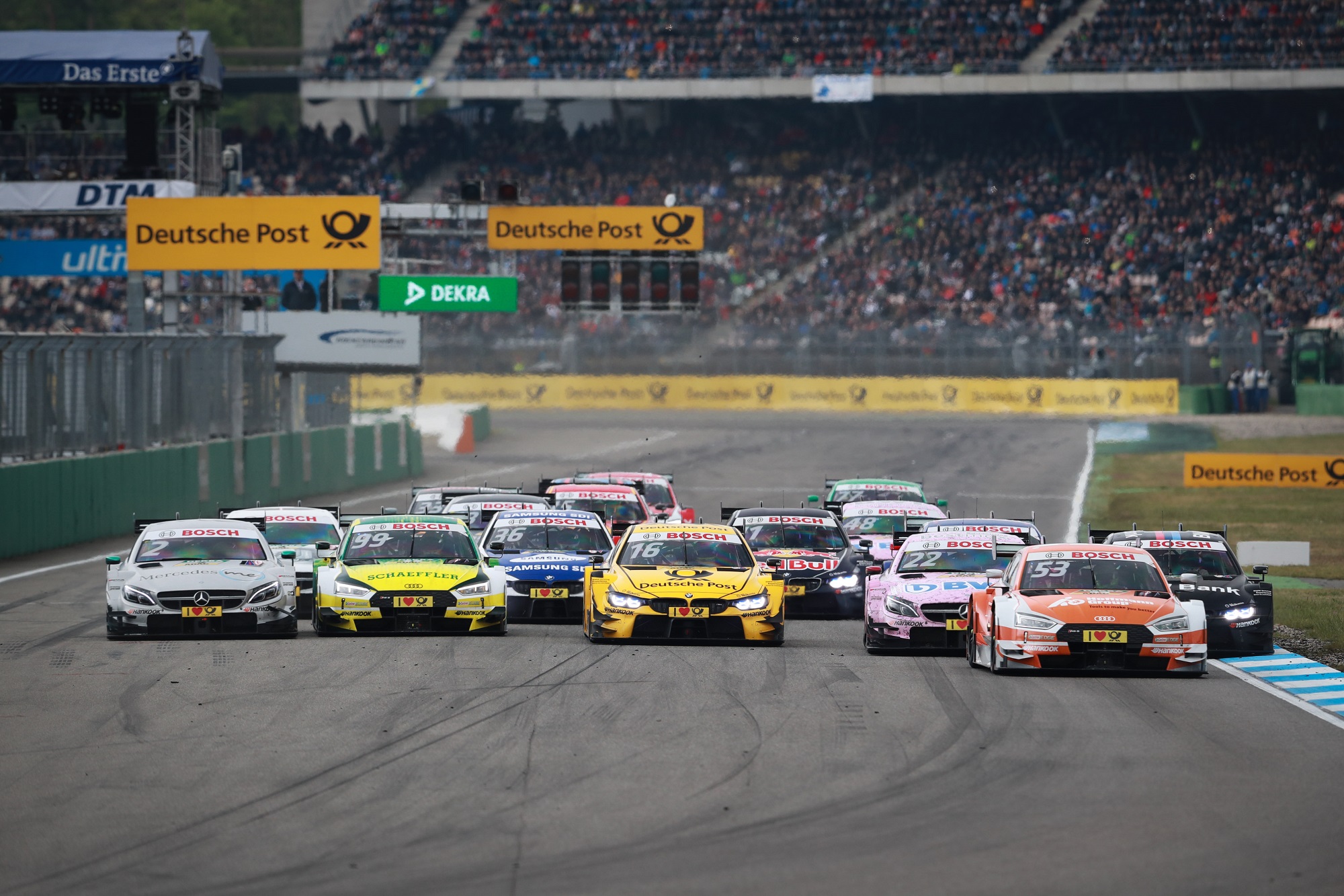 Motorsports: DTM race Hockenheimring