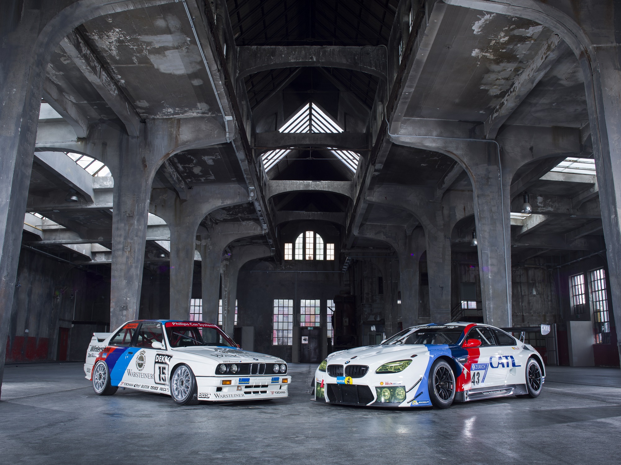 BMW M6 GT3, BMW E30, Schlafwagenfabrik München. 19.04.2017
