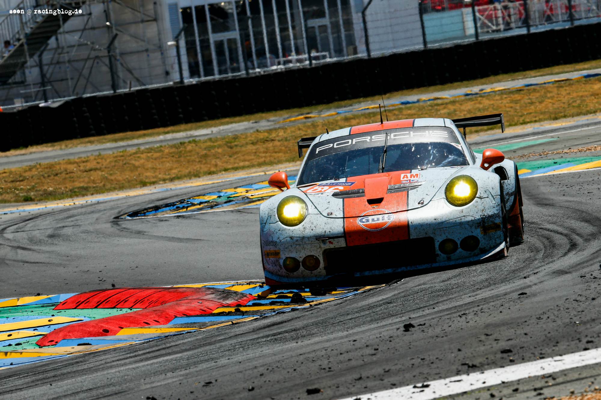 Porsche 911 RSR (86), Gulf Racing: Michael Wainwright, Nick Foster, Ben Barker