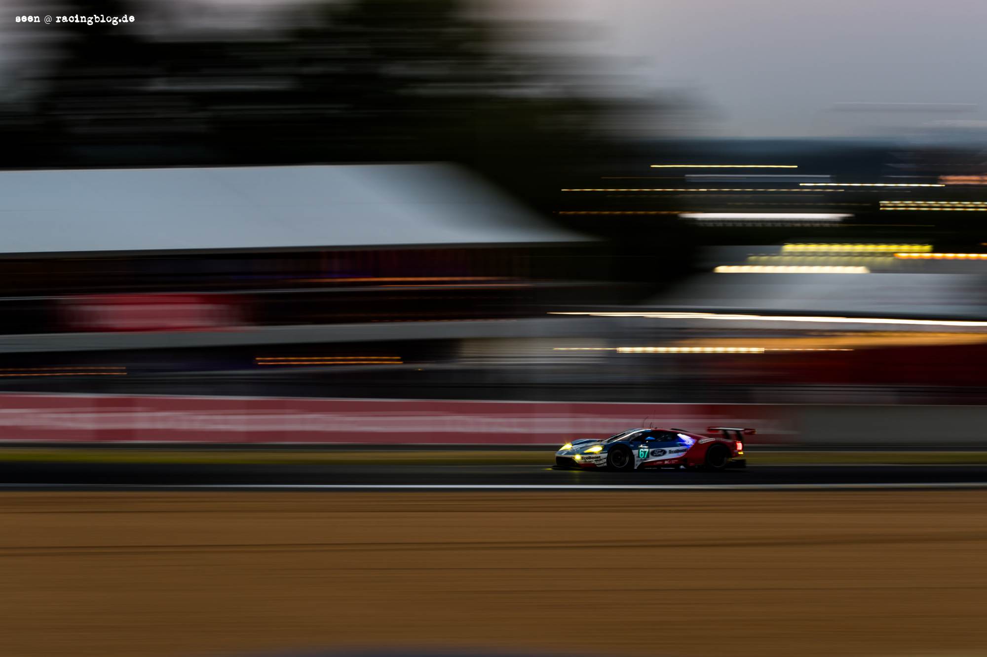 #67 FORD CHIP GANASSI TEAM UK / USA / Ford GT – Le Mans 24 Hour – Circuit des 24H du Mans – Le Mans – France