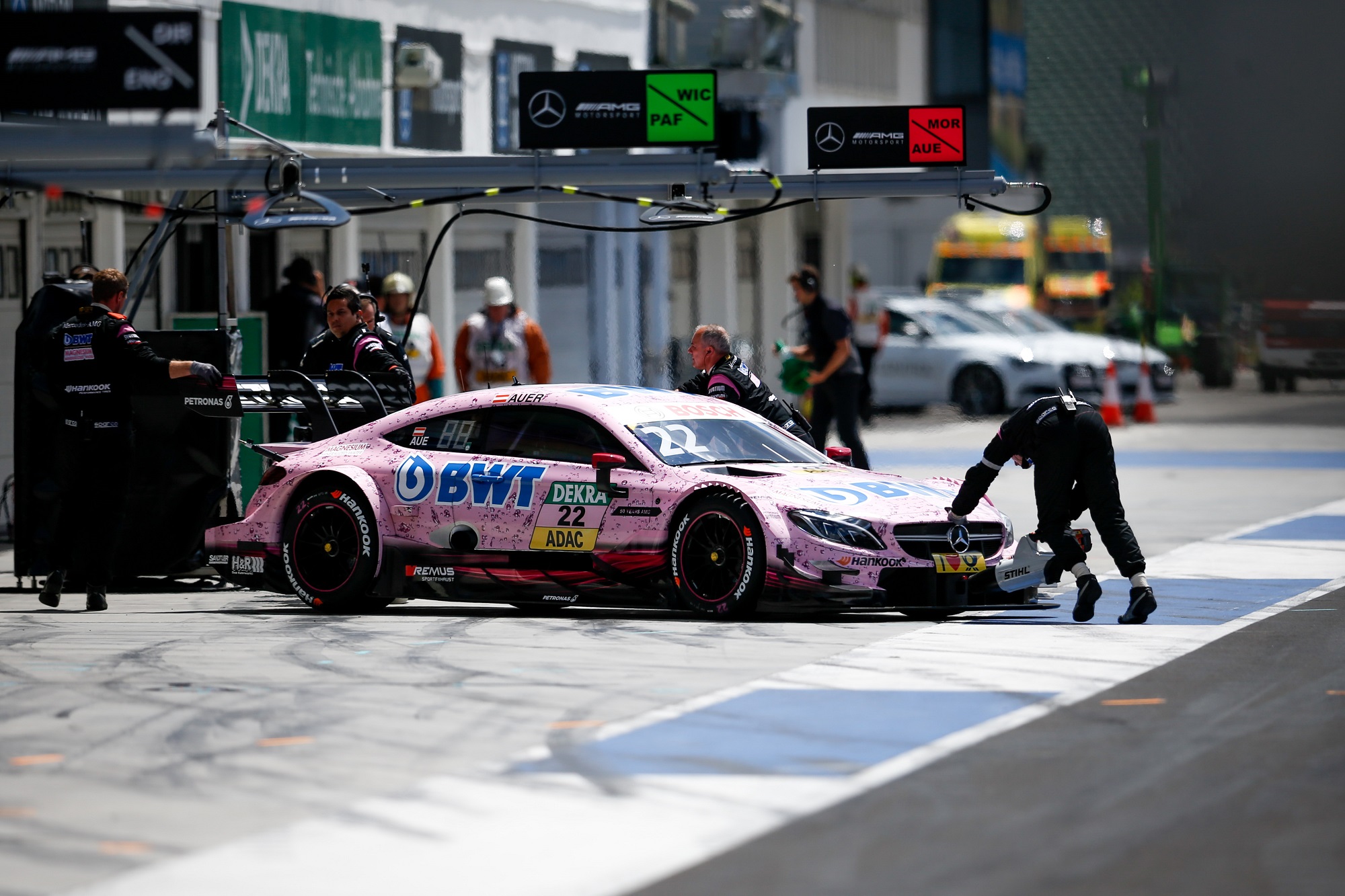 Motorsports: DTM race Budapest