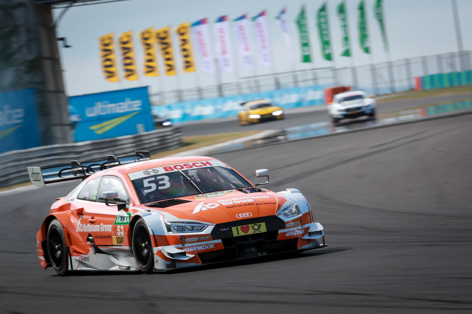 Motorsports: DTM race Budapest