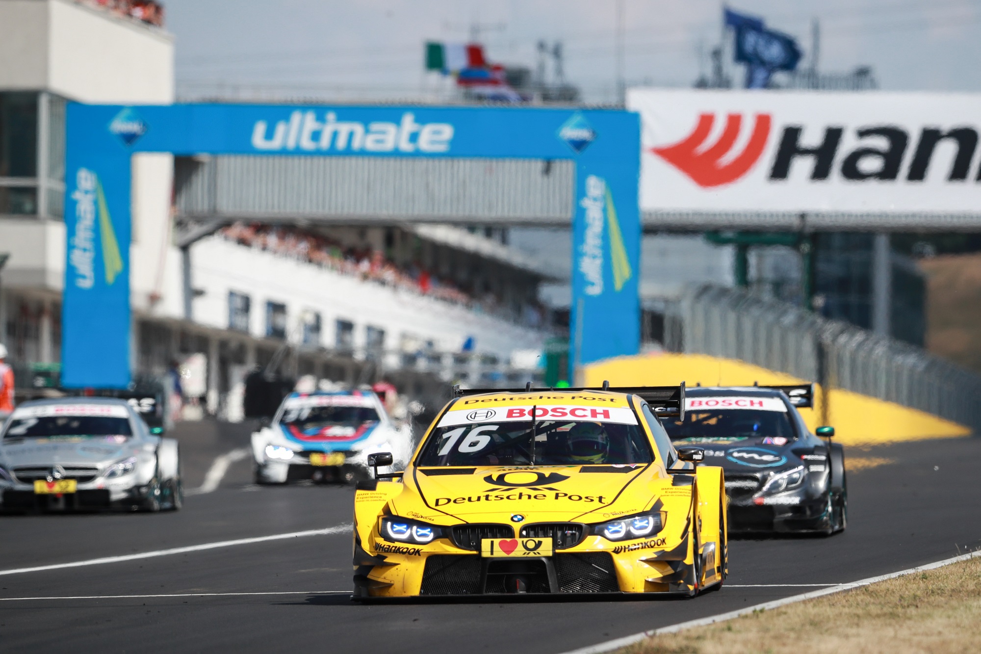 Motorsports: DTM race Budapest