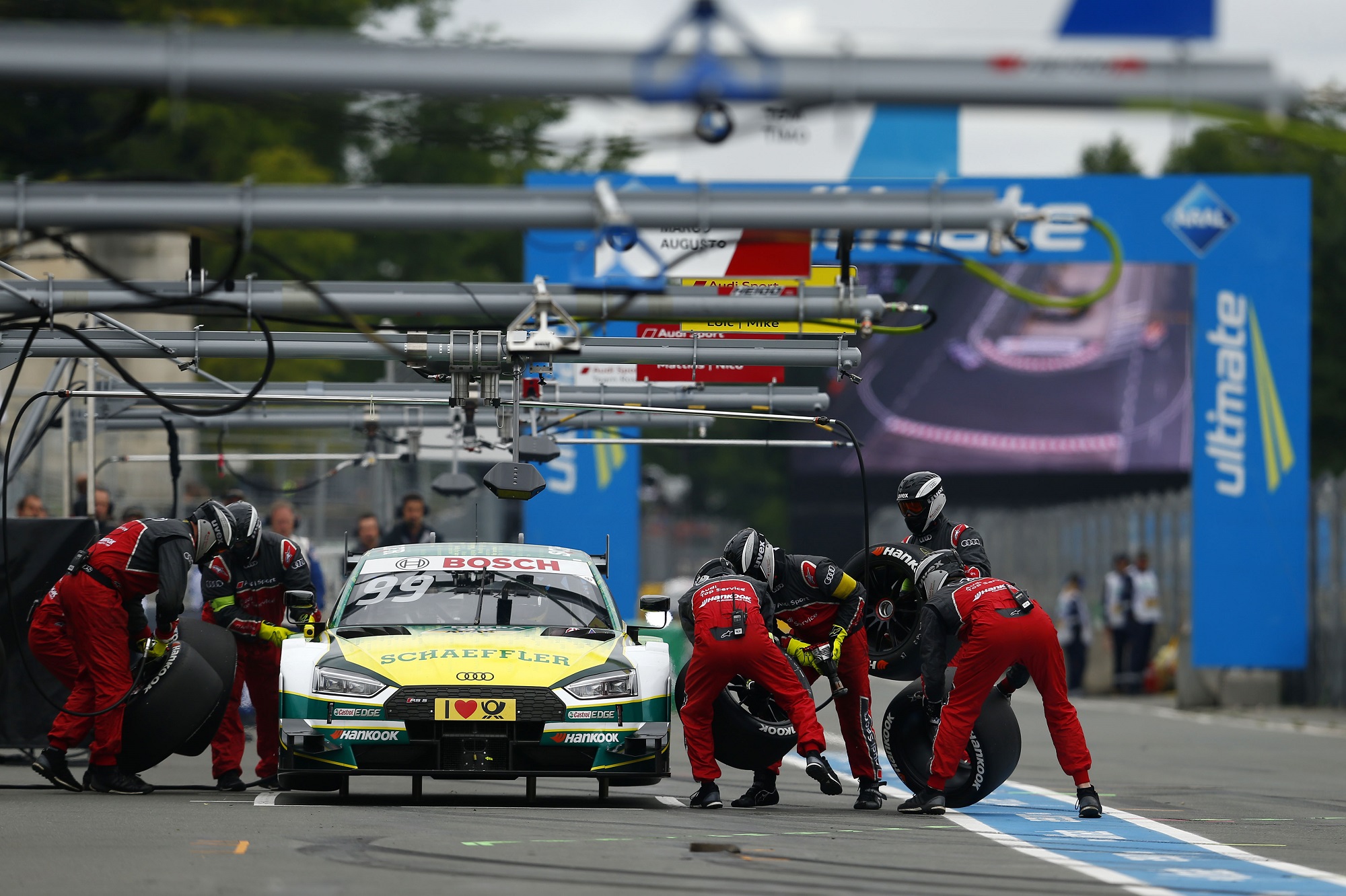 Motorsports: DTM race in Nürnberg