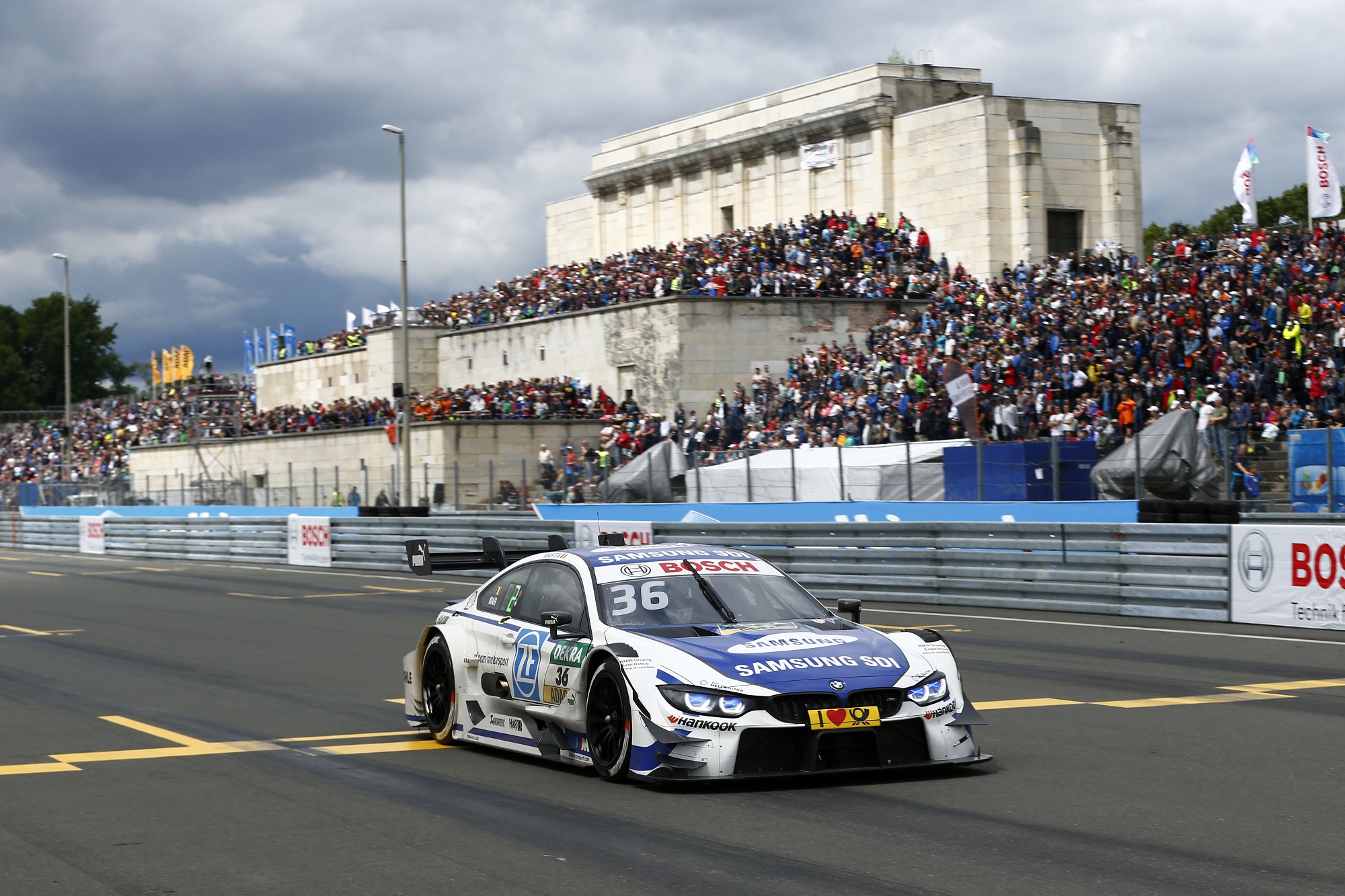 Motorsports: DTM race in Nürnberg