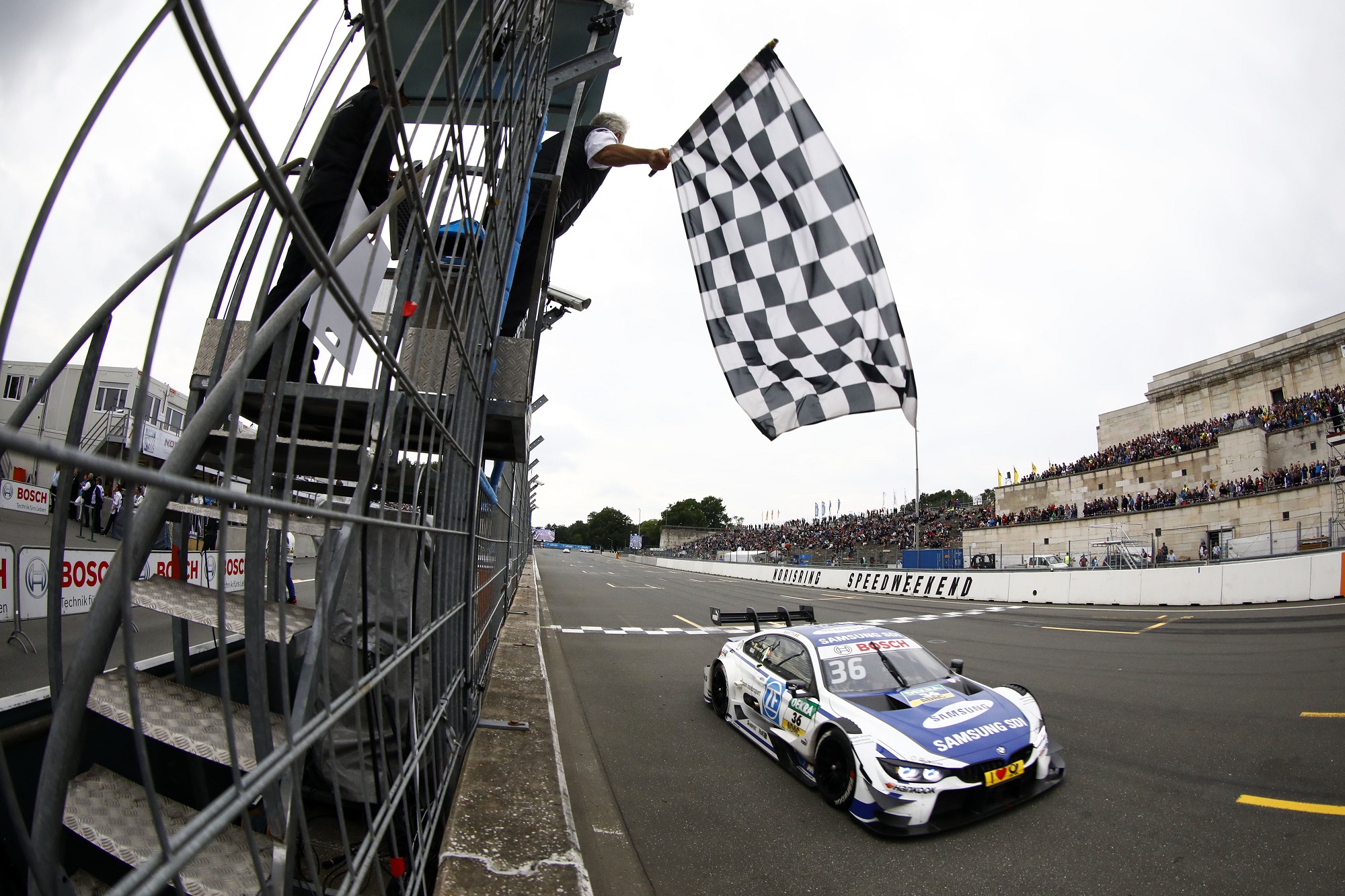 Motorsports: DTM race in Nürnberg
