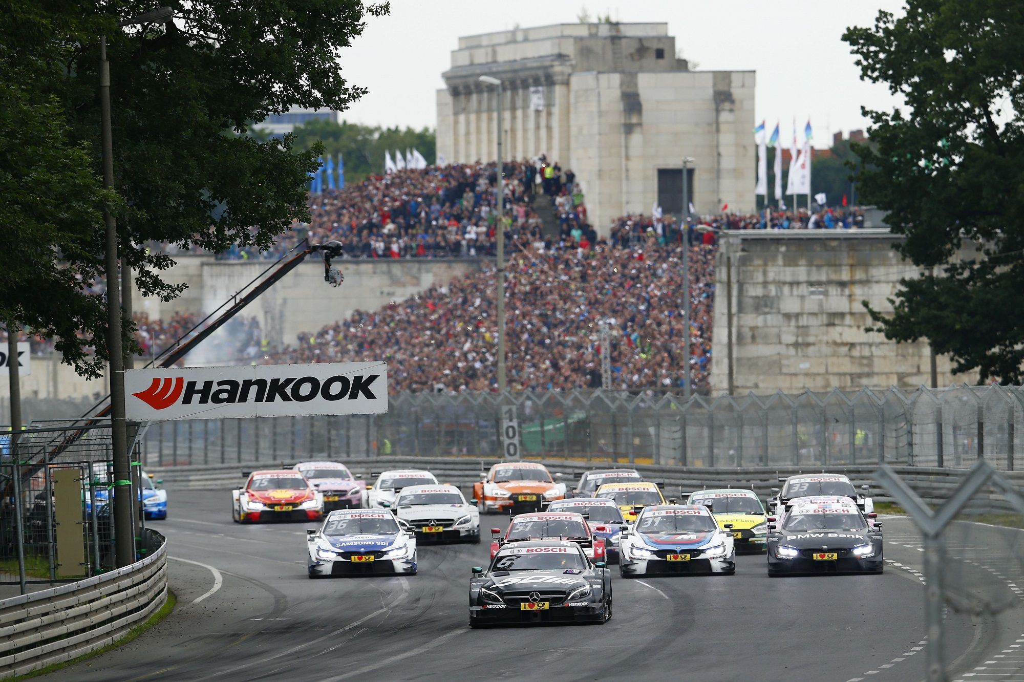 Motorsports: DTM race in Nürnberg