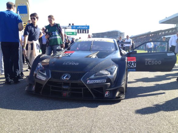 Super GT Lexus LC500 Hockenheim Grid