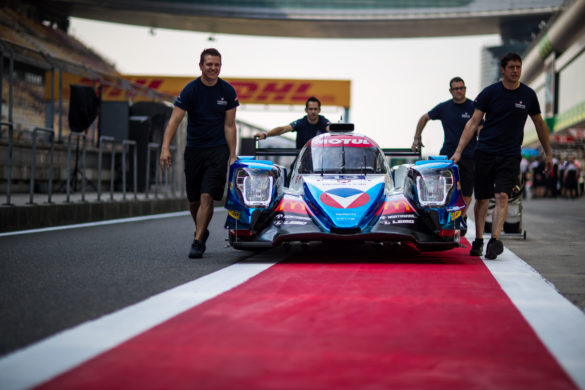 Set Up – Scrutineering – #13 VAILLANTE REBELLION / CHE / Oreca 07 – Gibson – WEC 6 Hours of Shanghai – Shanghai International Circuit – Shanghai – China