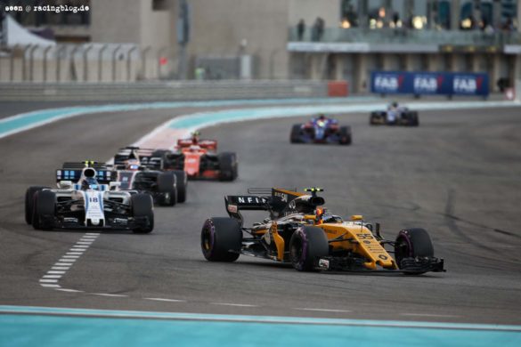 Motor Racing – Formula One World Championship – Abu Dhabi Grand Prix – Race Day – Abu Dhabi, UAE