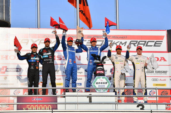 Super GT Okayama 2018 GT500 Podium