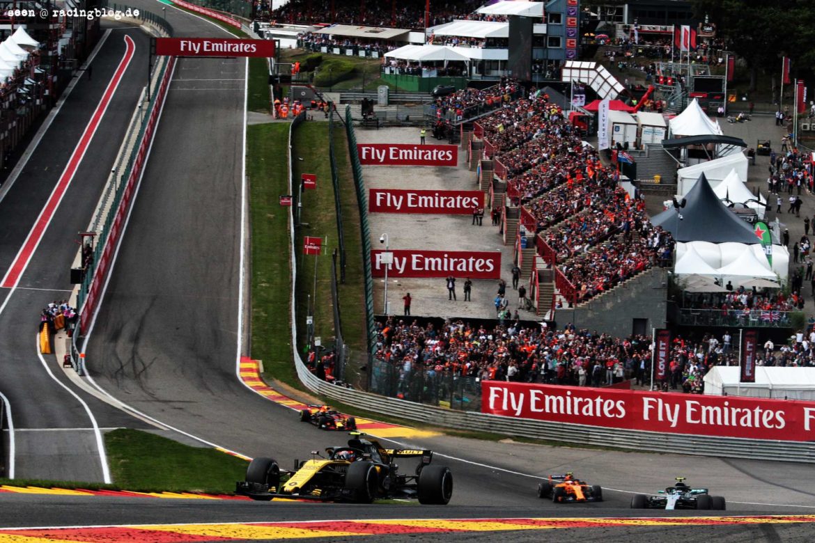 Motor Racing – Formula One World Championship – Belgian Grand Prix – Race Day – Spa Francorchamps, Belgium