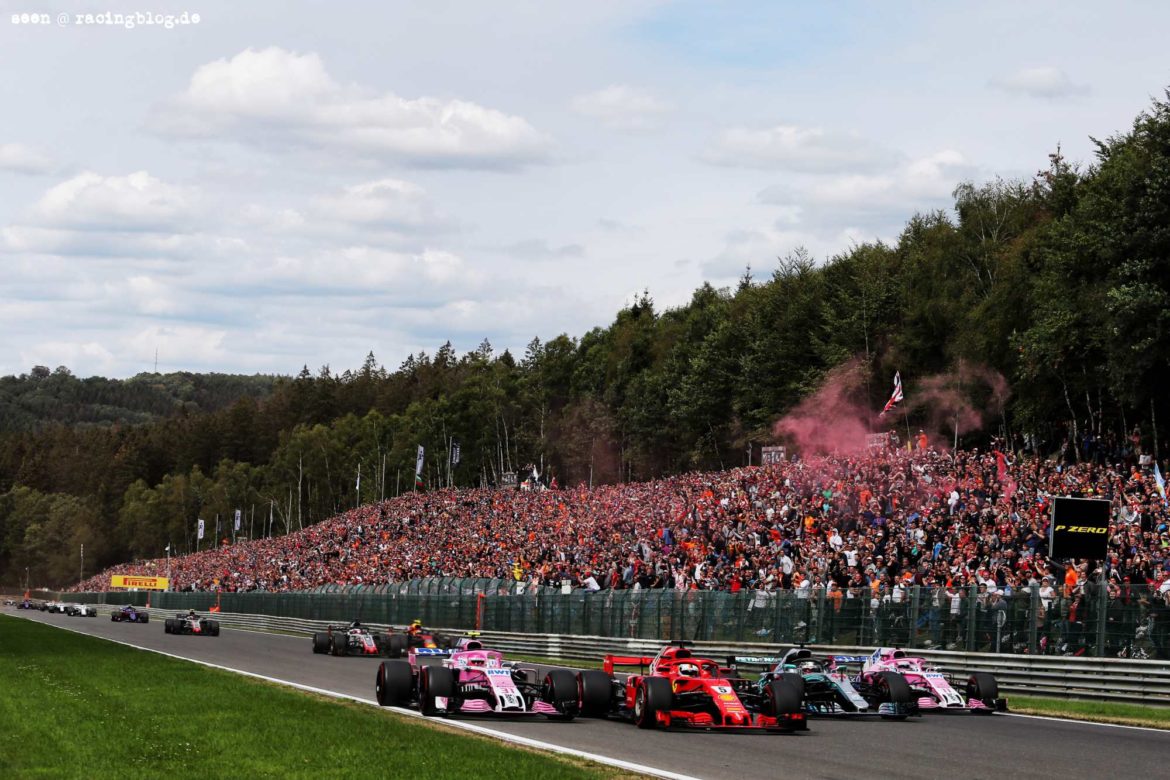 Motor Racing – Formula One World Championship – Belgian Grand Prix – Race Day – Spa Francorchamps, Belgium