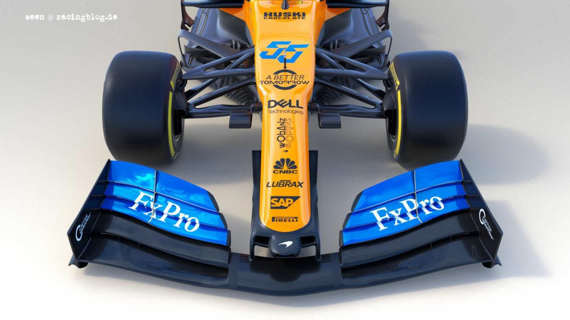 MCL34 Front Nose_Branded_LAUNCH LIVERY 14 FEB 2019
