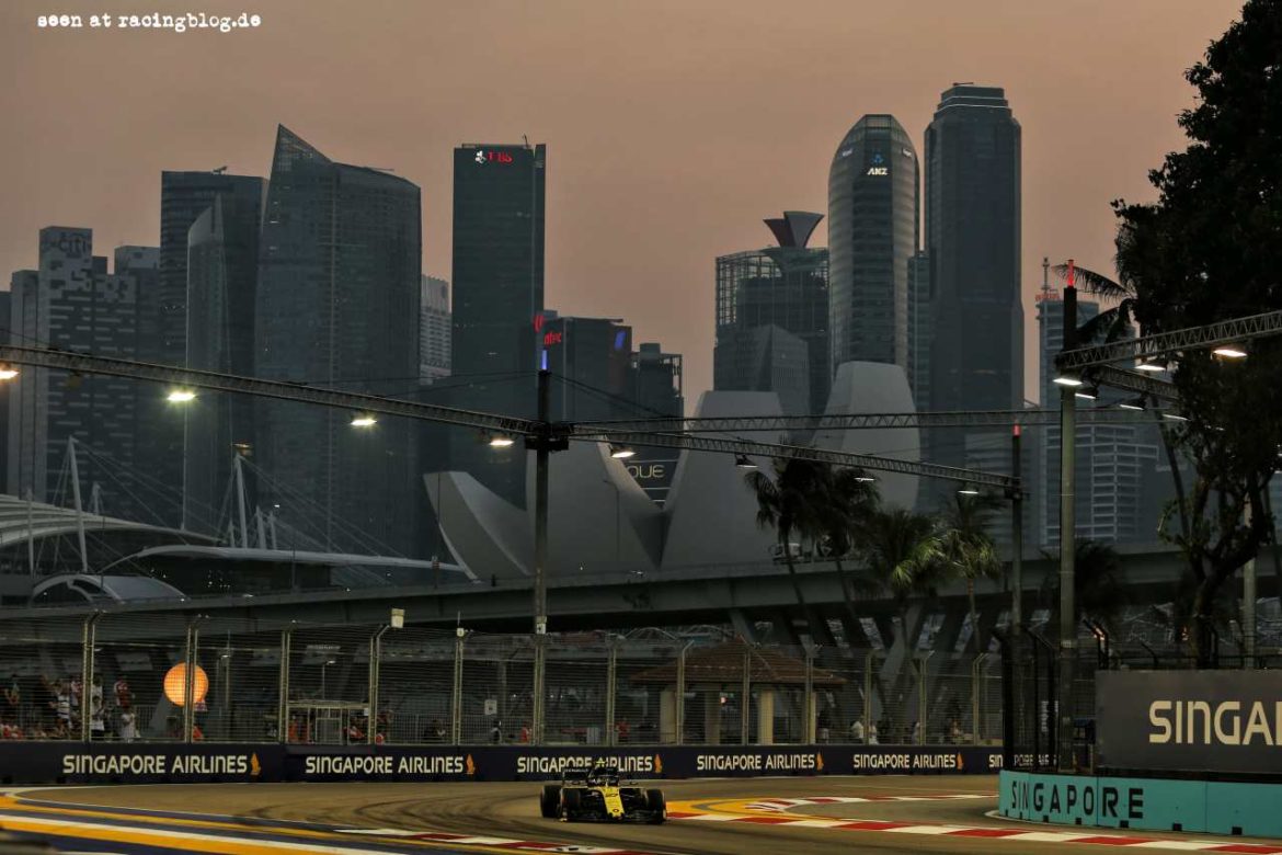 Motor Racing – Formula One World Championship – Singapore Grand Prix – Qualifying Day – Singapore, Singapore