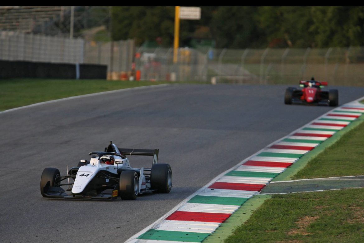Limi Zendeli (US Racing,F3 Tatuus 318 A.R.#44)