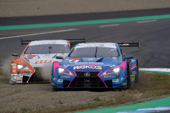 Super GT Motegi 2019 Wako’s 4CR LC500 au TOM’s LC500 The Pass