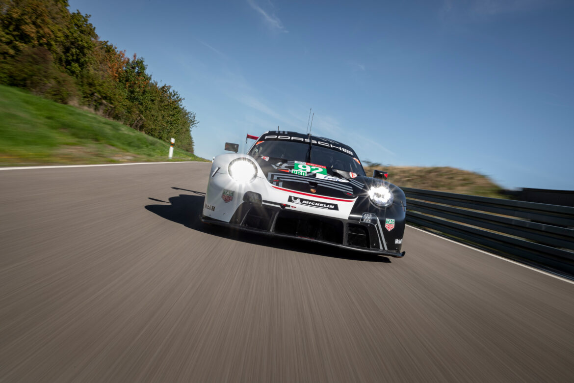 Porsche Le Mans Sonderlackierung 2020 50 Jahre erster Gesamtsieg Porsche GTE