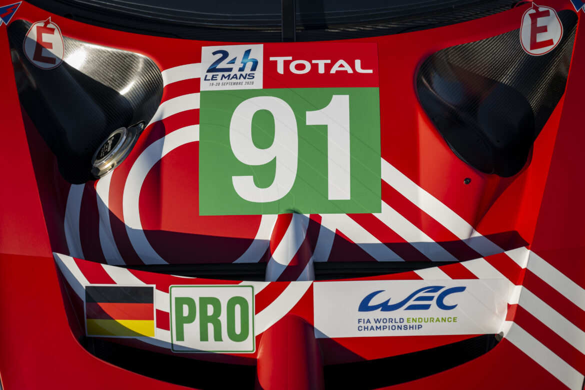 Porsche Le Mans Sonderlackierung 2020 50 Jahre erster Gesamtsieg Porsche GTE
