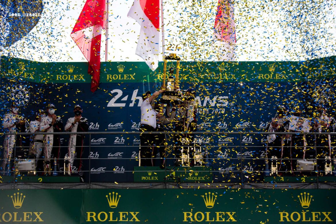 Podium – 24h of Le Mans – Circuit de la Sarthe – Le Mans – France –