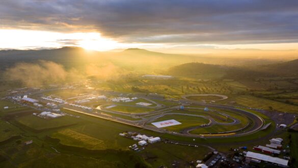 Sunrise at the Autodromo Miguel E. Abed