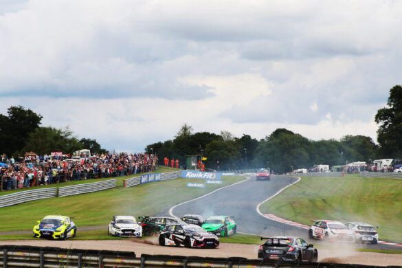 Race 3 Start accident