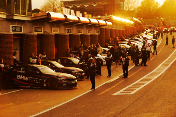 BTCC pits