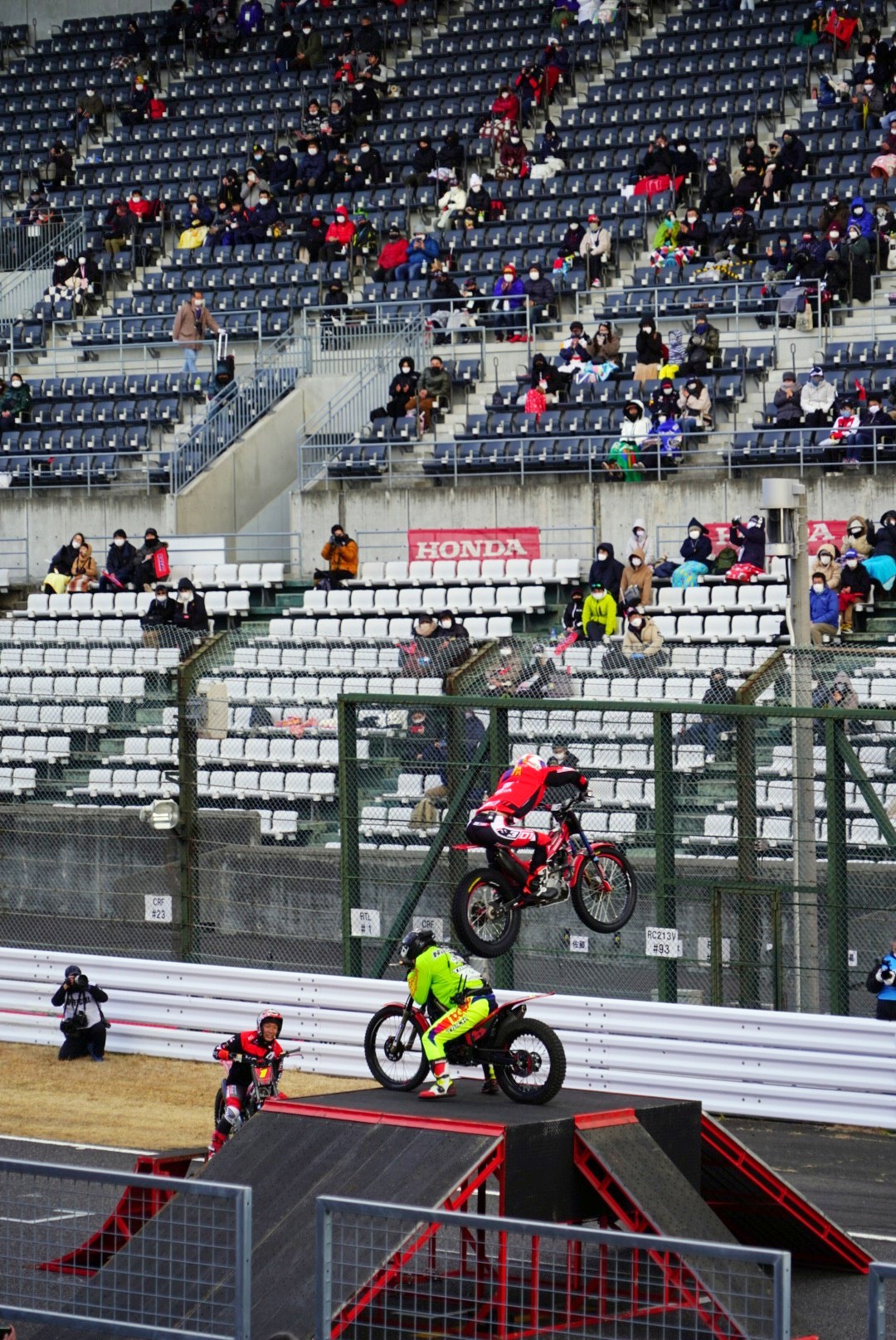 Honda Racing Thanks Day 2022 Motocross Stunt Show