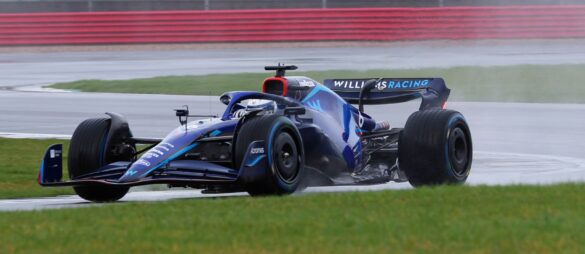 Williams Racing FW44 – Film Day and Shakedown, Silverstone, UK