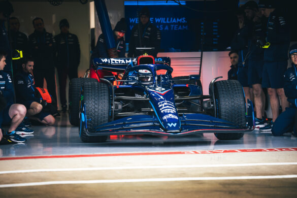 Williams Racing FW44 – Film Day and Shakedown, Silverstone, UK