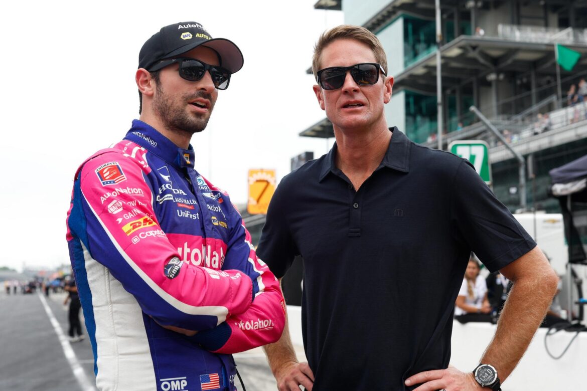 Alexander Rossi and Ryan Hunter-Reay – PPG Presents Armed Forces Qualifying – By_ Joe Skibinski_Large Image Without Watermark_m58160