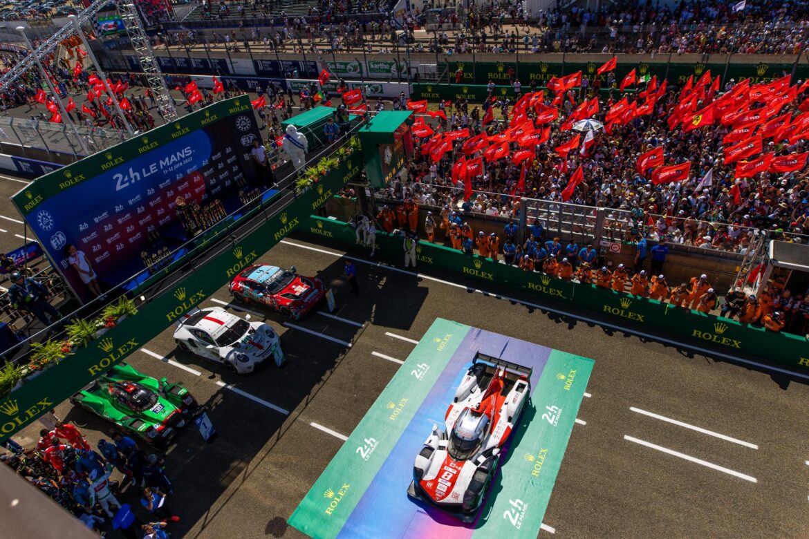 PODIUM 24 hours of Le Mans – – Circuit de la Sarthe – Le Mans – France –