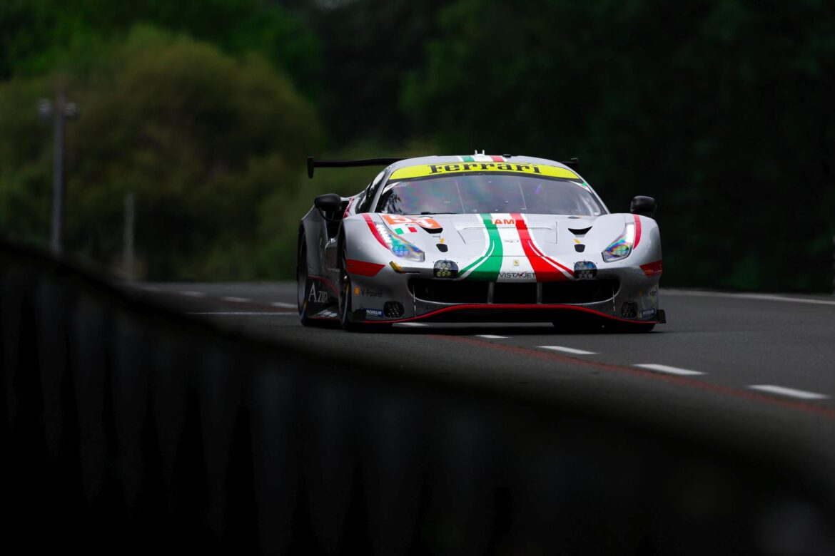 54 AF CORSE / Ferrari 488 GTE EVO – 24 hours of Le Mans – – Circuit de la Sarthe – Le Mans – France –