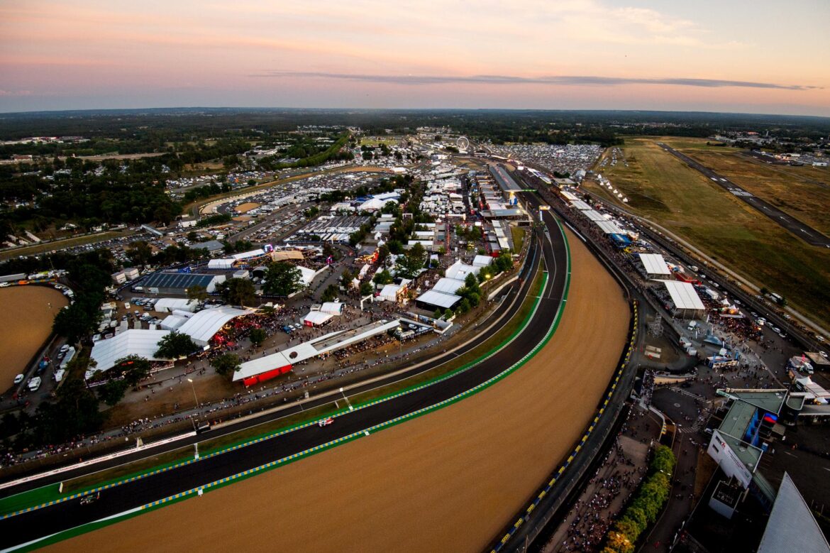 Sunset – Helicopter – 24 hours of Le Mans – Circuit de la Sarthe – Le Mans – France –