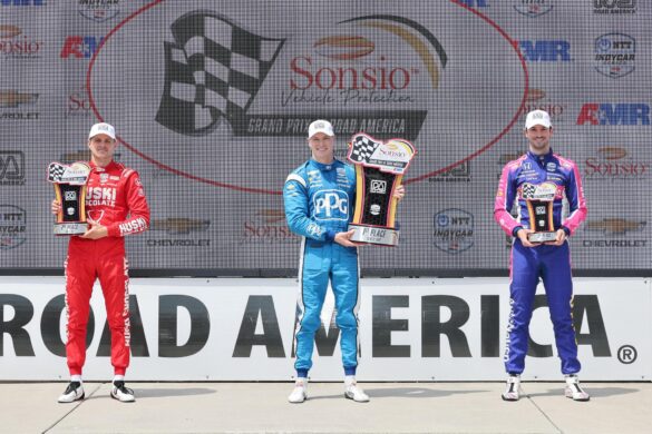 Marcus Ericsson_ Josef Newgarden_ Alexander Rossi – Sonsio Grand Prix at Road America – By_ Chris Owens_Large Image Without Watermark_m62661