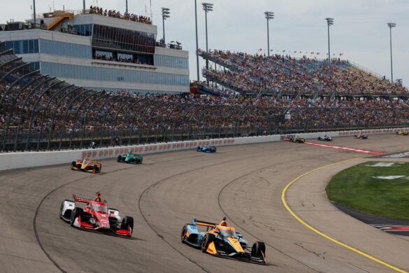 Marcus Ericsson and Felix Rosenqvist – Hy-VeeDeals_com 250 presented by DoorDash – By_ Joe Skibinski_Large Image Without Watermark_m64969