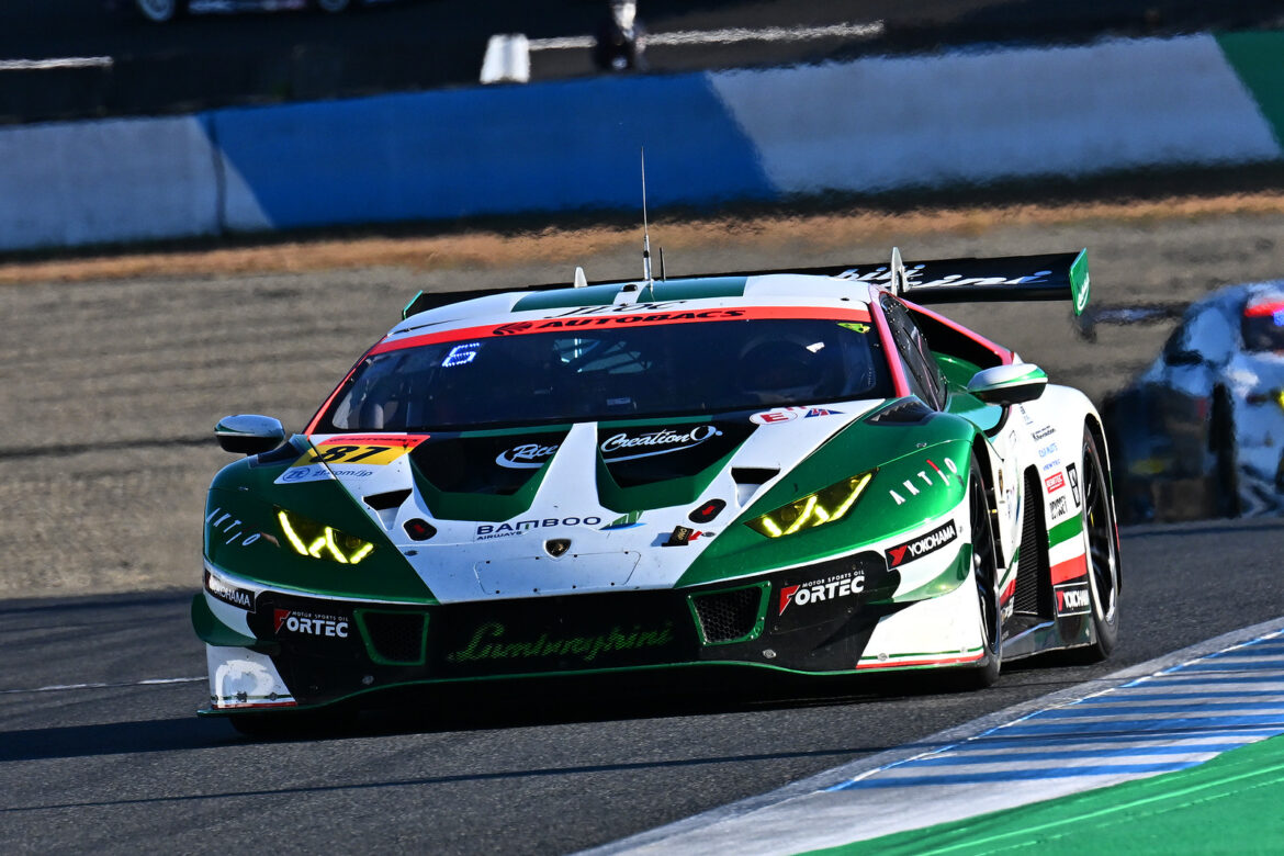 Super GT Motegi 2022 Bamboo Airways Lamborghini GT3